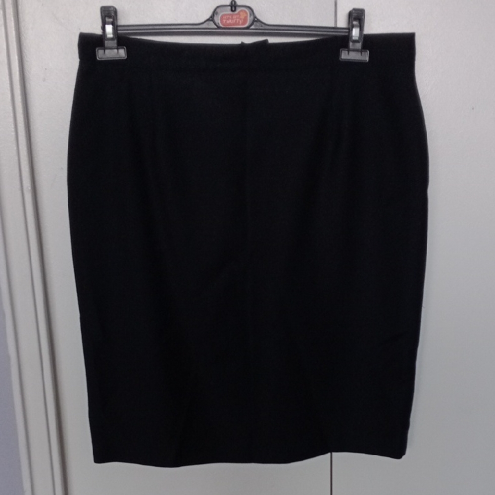 Vintage 🌟Black Knee-Length Pencil Skirt for Work